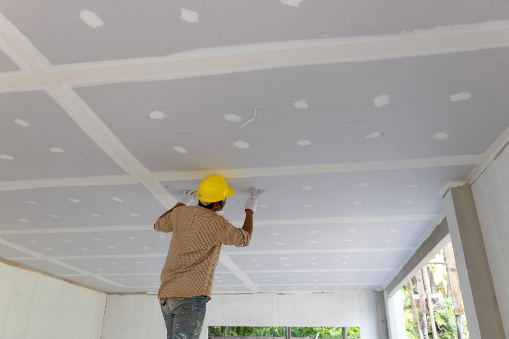 How to design an attractive ceiling for a light steel villa?